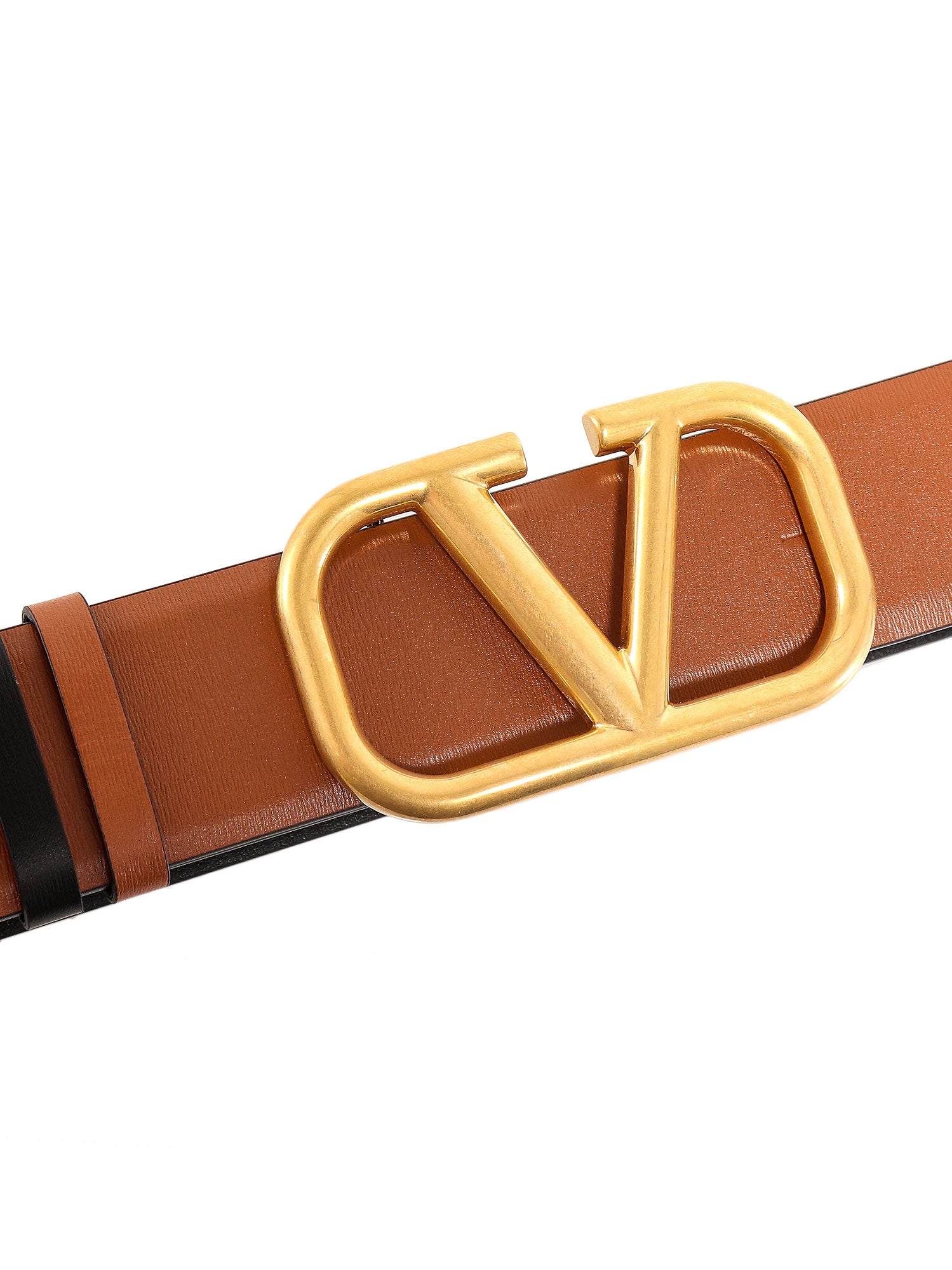 Valentino Garavani Belts Brown Pelle