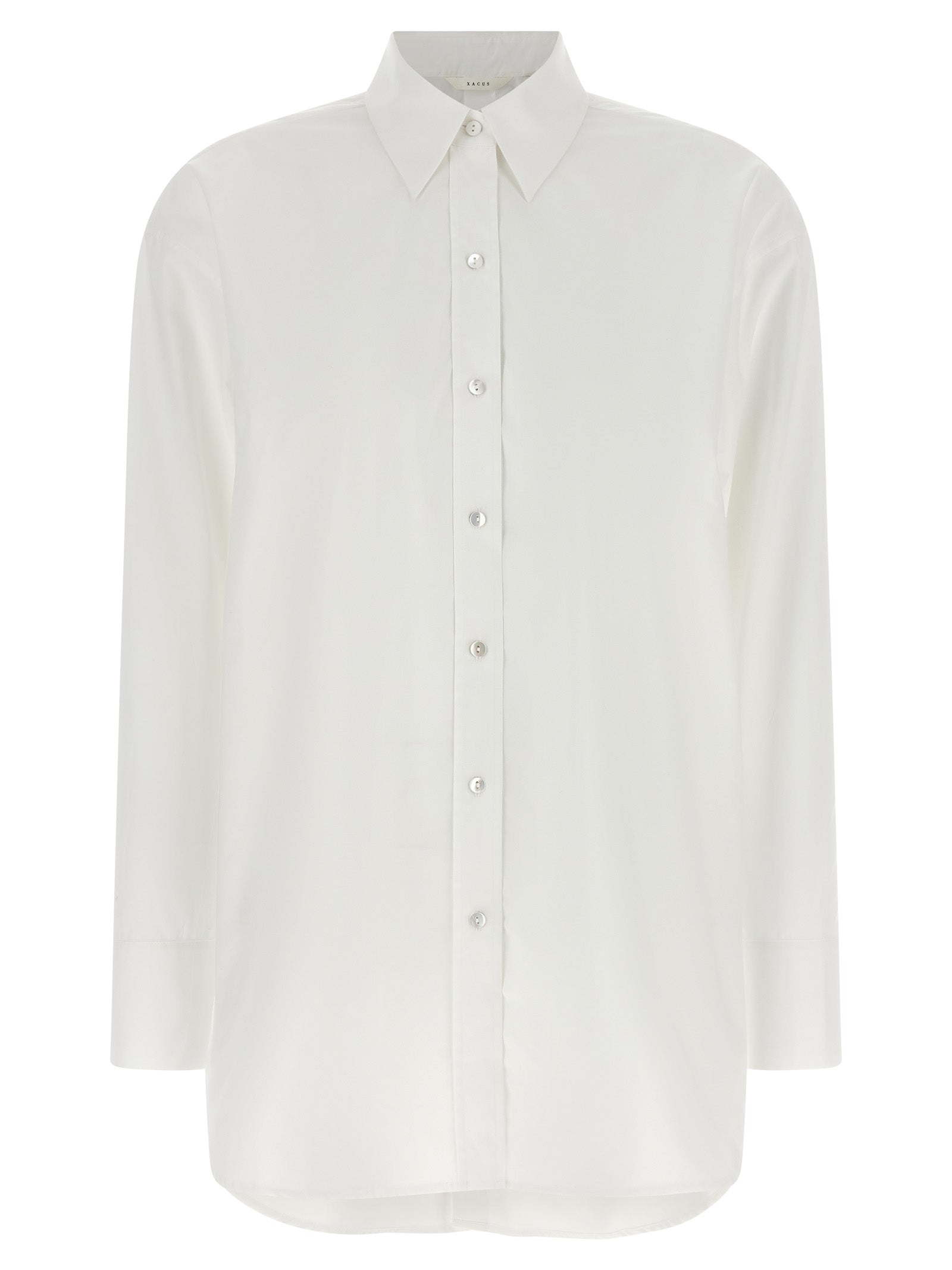 Scarlet Shirt White Cotton Shirt, Blouse