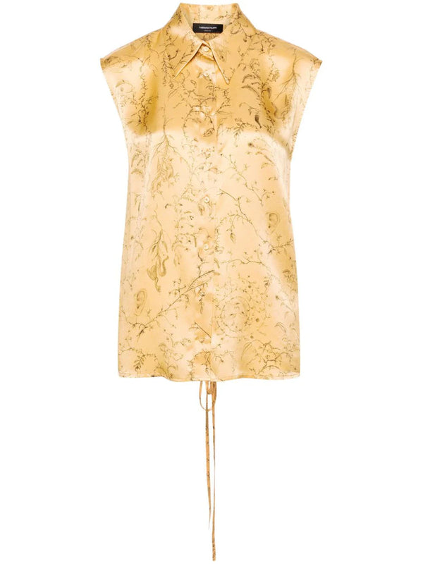 Fabiana Filippi Silk 100% blouse in gold