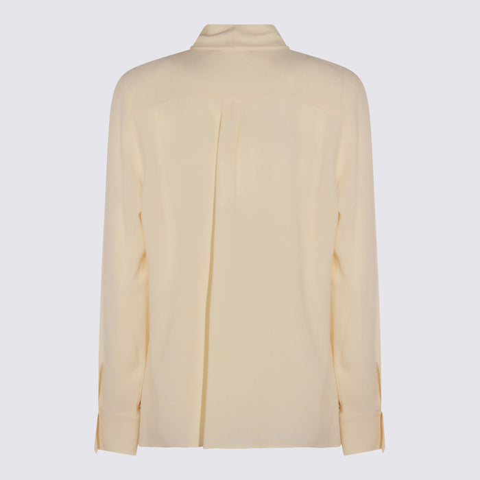 Glanshirt Shirts Ivory _ac Se