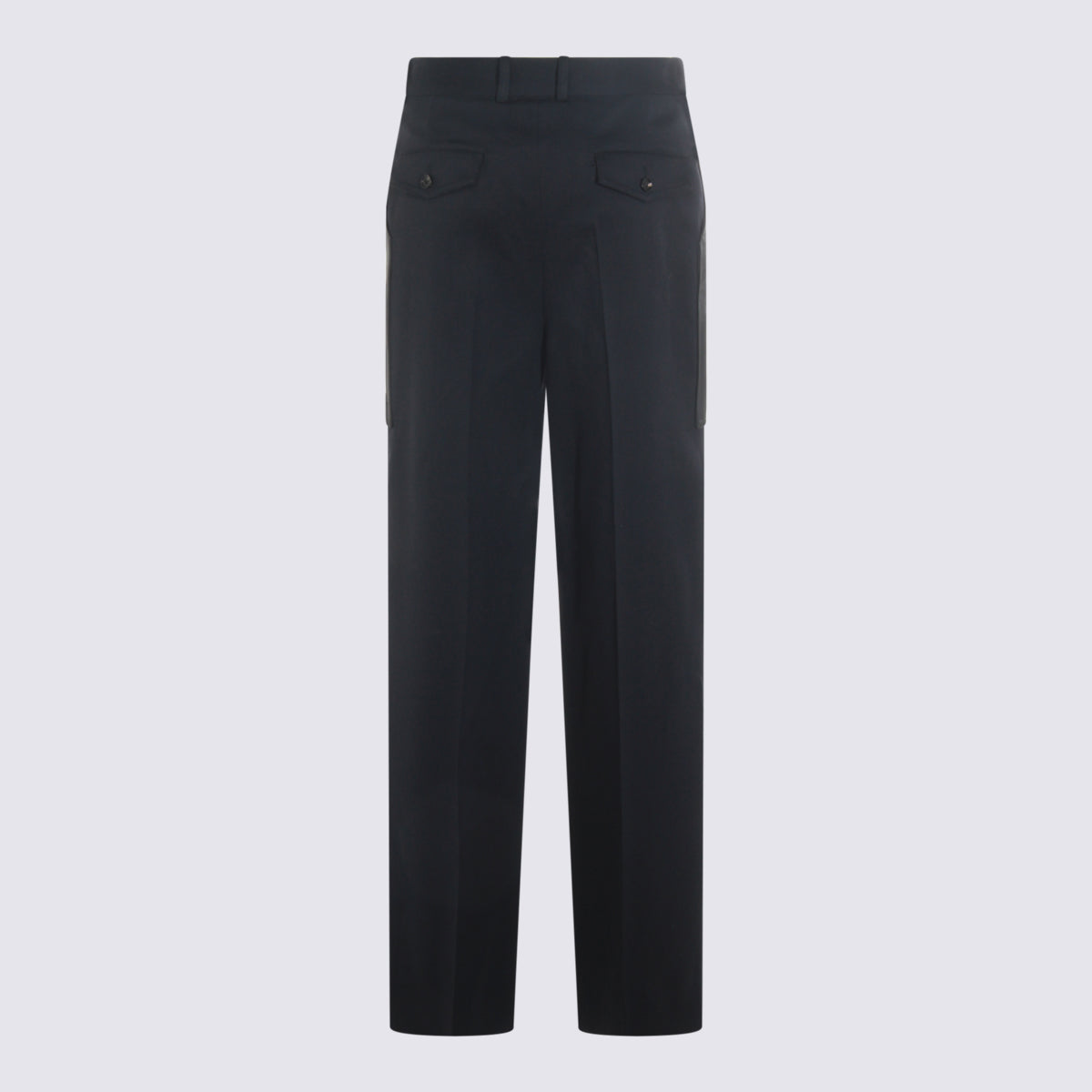 Bottega Veneta Trousers Blue _co Wo