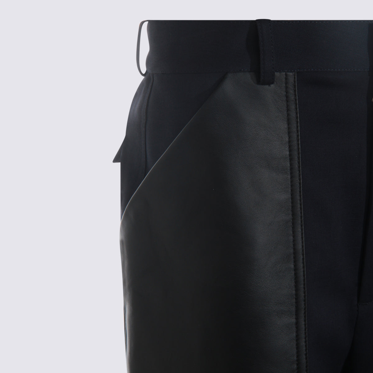 Bottega Veneta Trousers Blue _co Wo