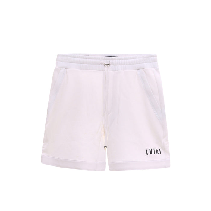 Amiri Shorts White Cotone
