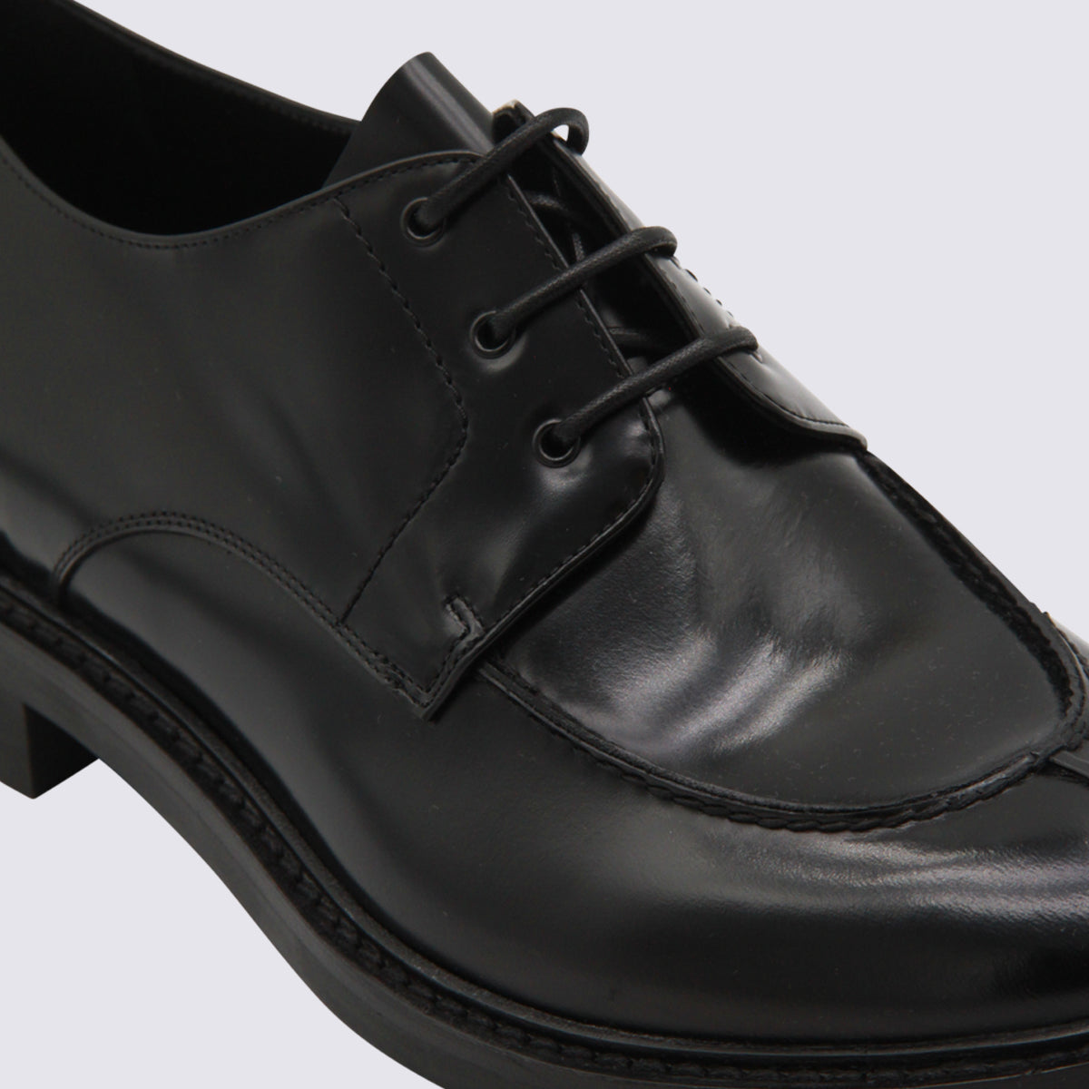 Saint Laurent Flat Shoes Black _cover Le Sole El