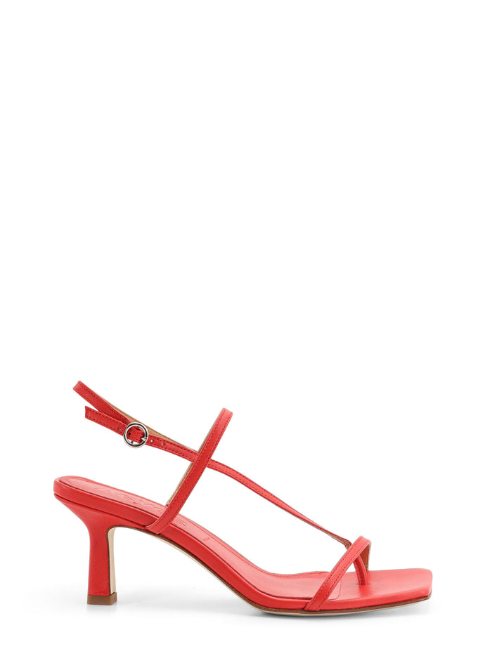 Aeyde Sandals Red Pelle