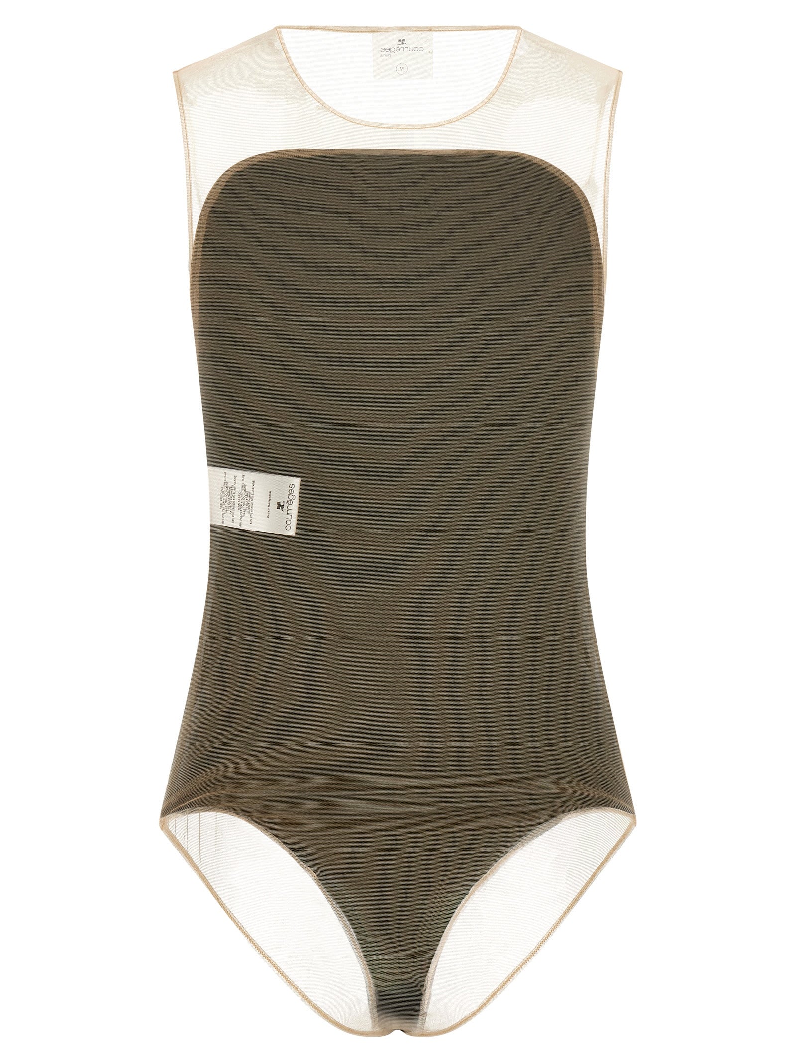 Ilusion Sunshiel Bodysuit Black Polyester Tops