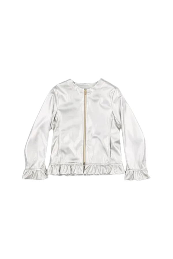 Herno 100% Polyester jacket in silver