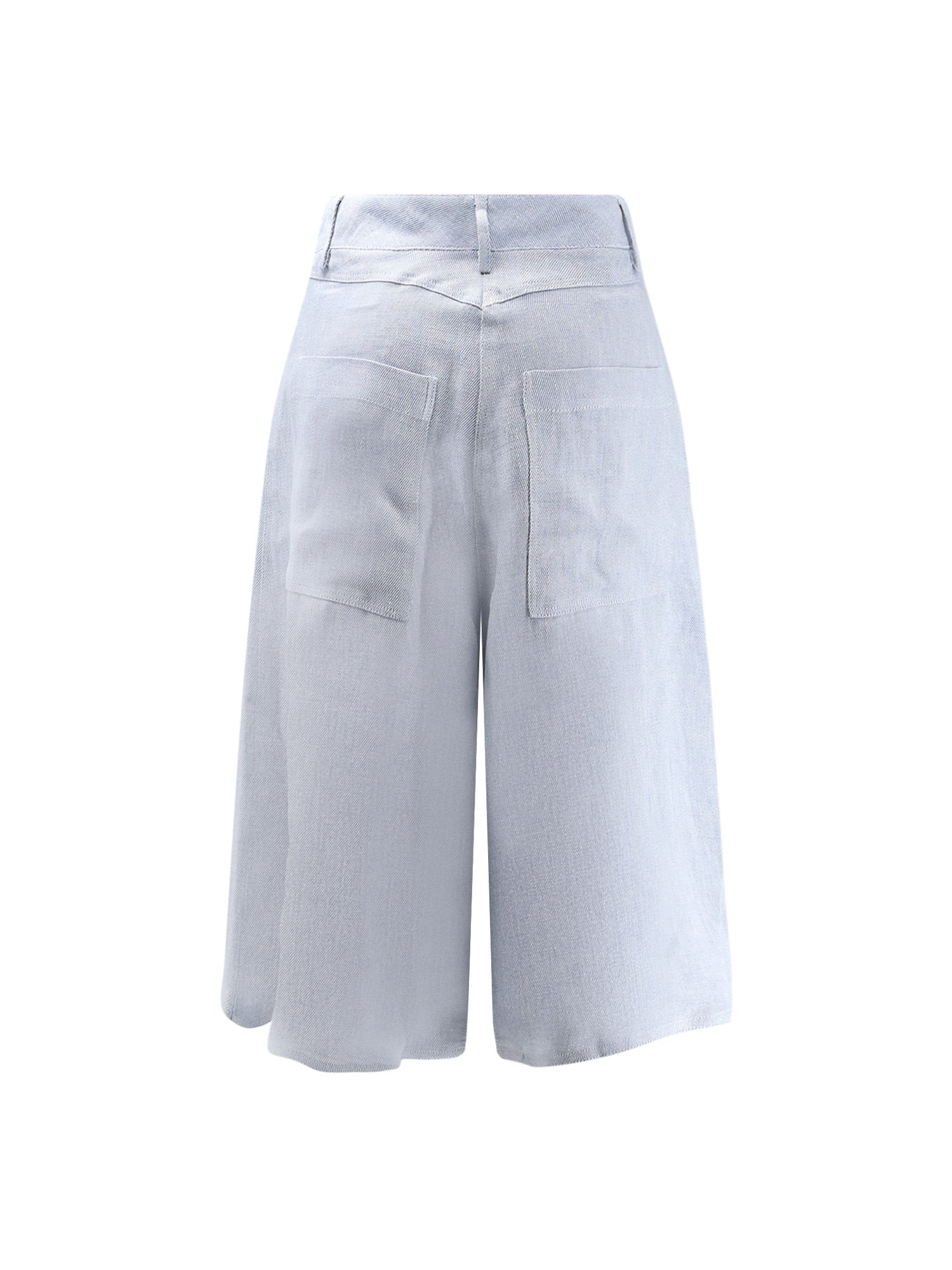 Alysi Shorts Light Blue Lino