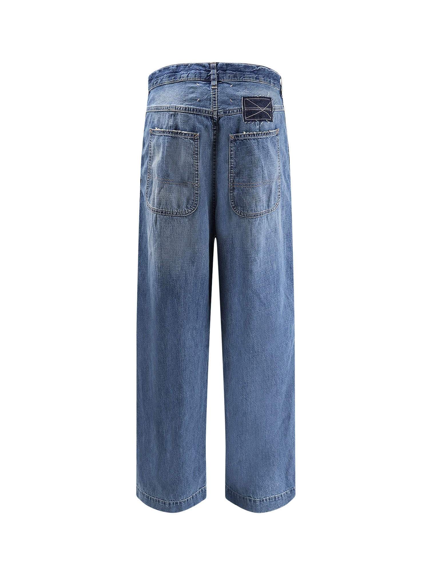 Maison Margiela Jeans Medium Blue Vintage Cotone