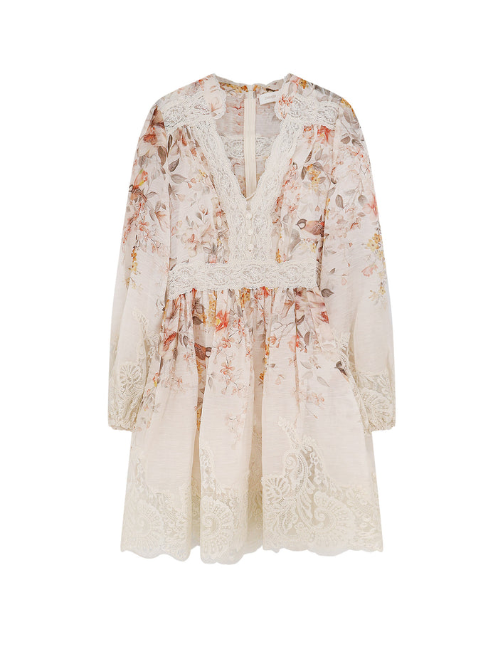Zimmermann Dresses Creamsongbird Lino Seta