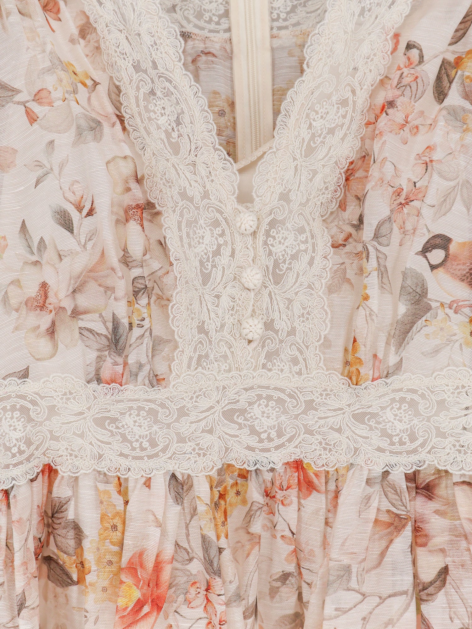 Zimmermann Dresses Creamsongbird Lino Seta