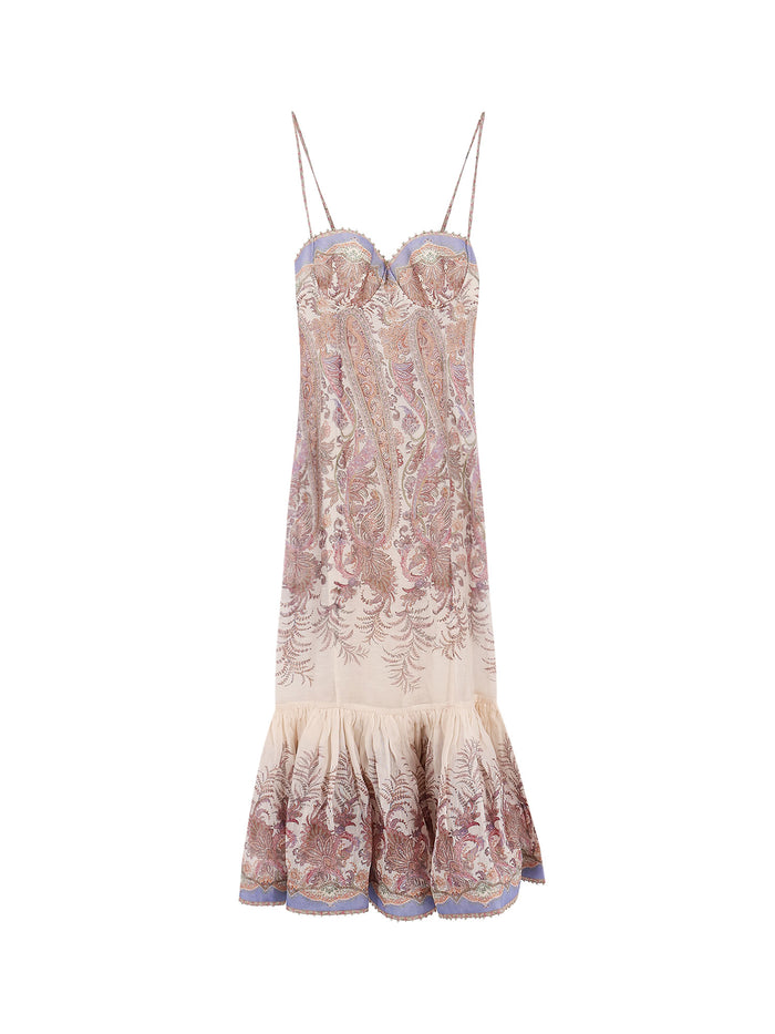 Zimmermann Dresses Creampaisley Lino Seta