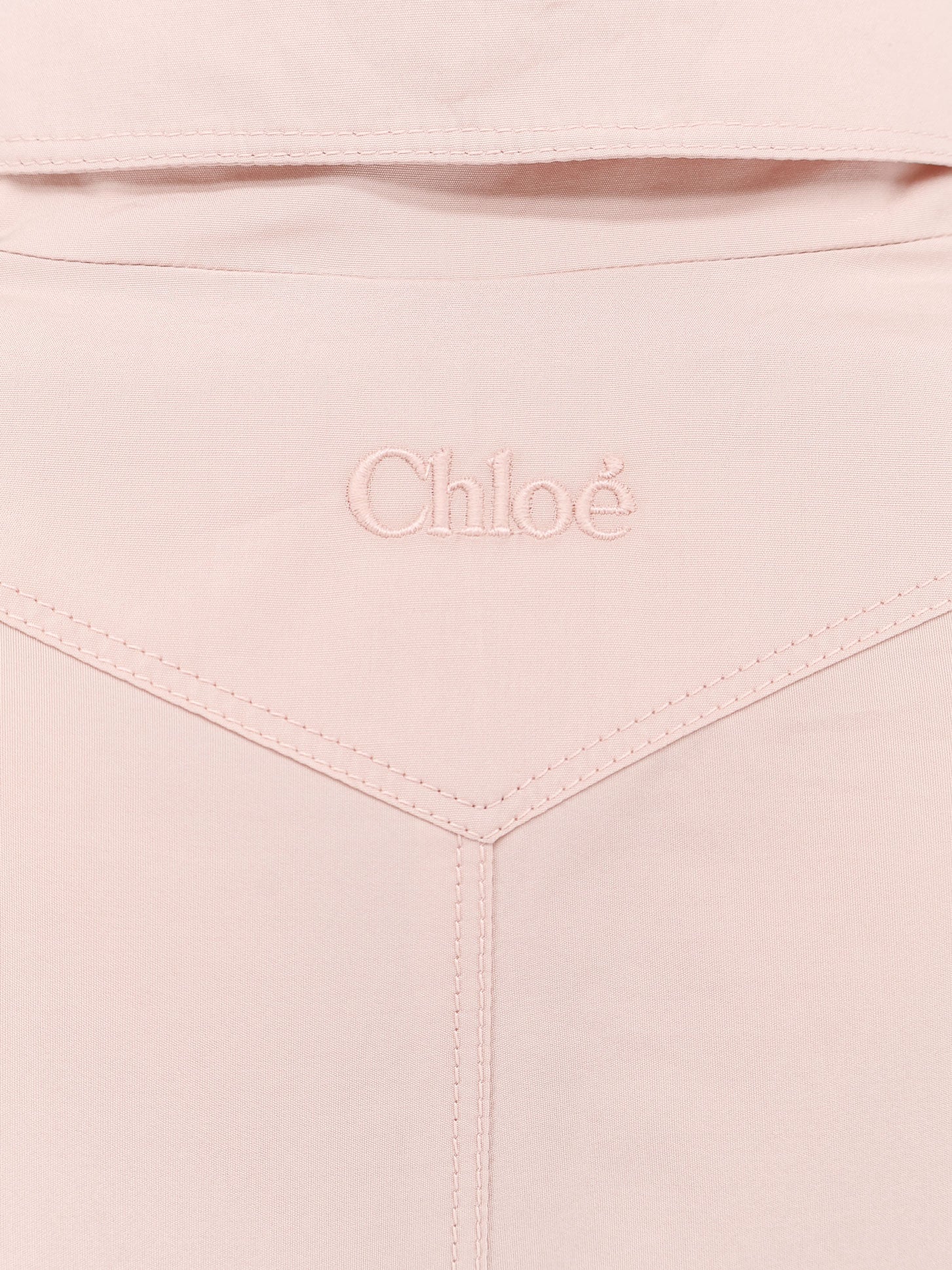 Chloè Coats Softypink Cotone