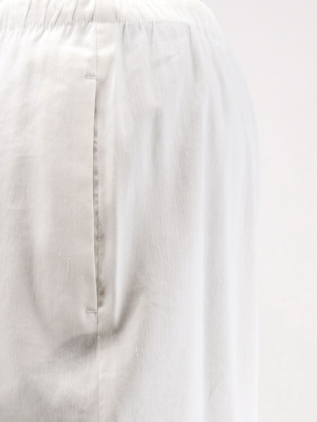 Max Mara Rtw White Lino Viscosa Elastan