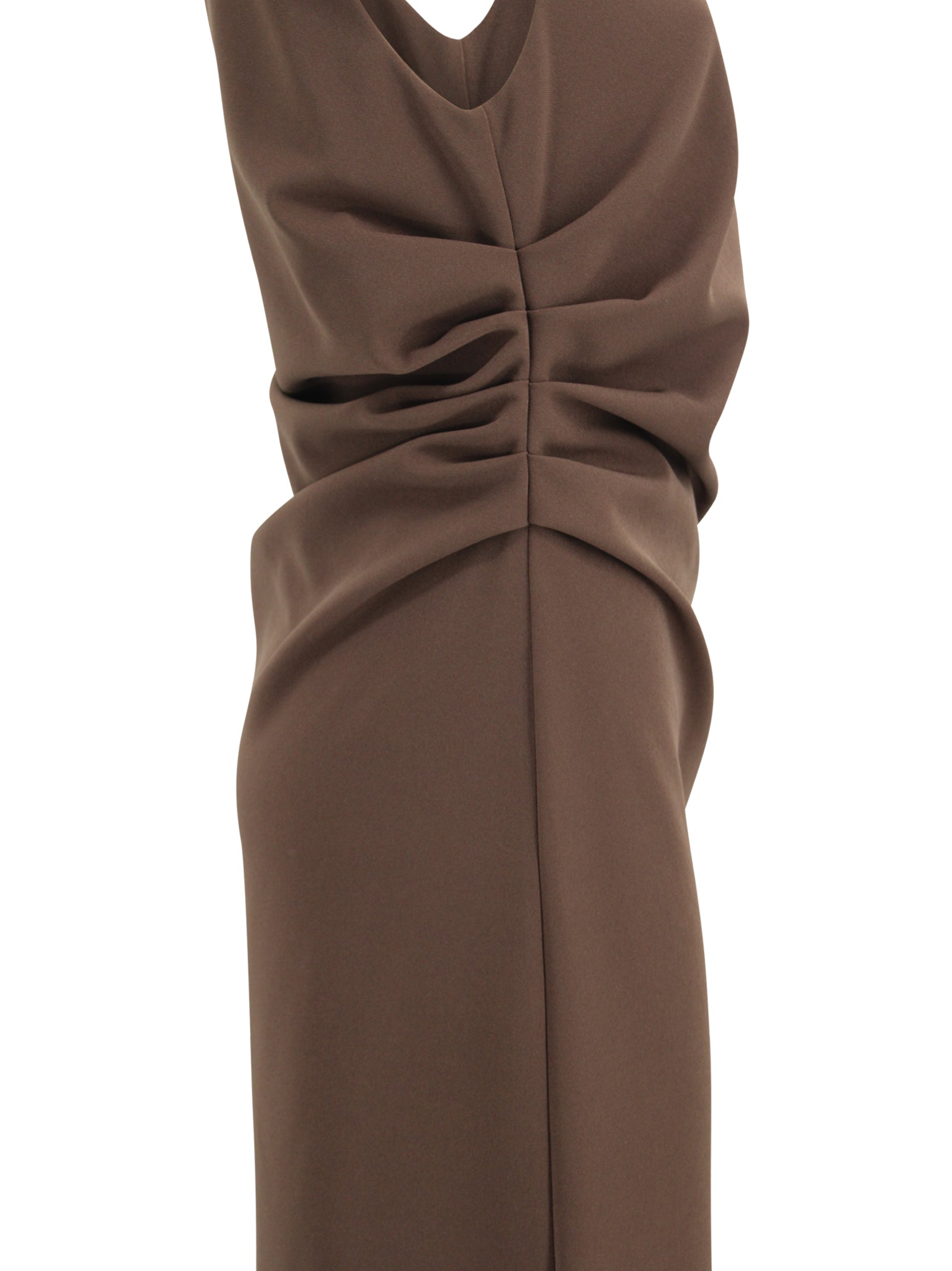Parosh Dresses Brown Polyester