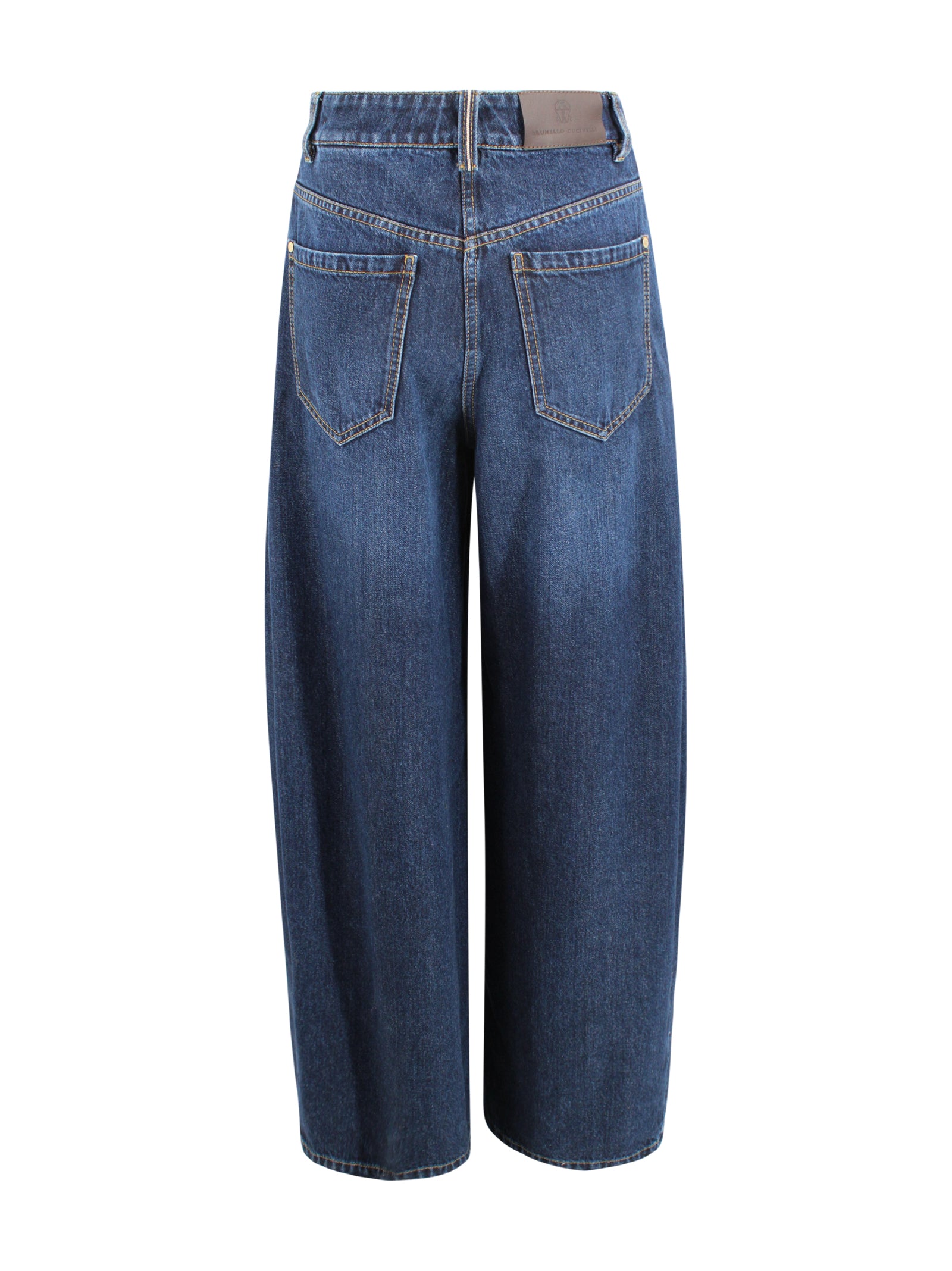Brunello Cucinelli Trousers Dark Blue Cotton