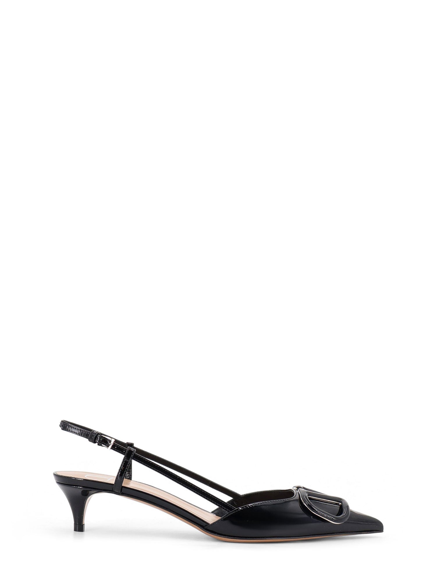 Valentino Garavani With Heel Black Pelle