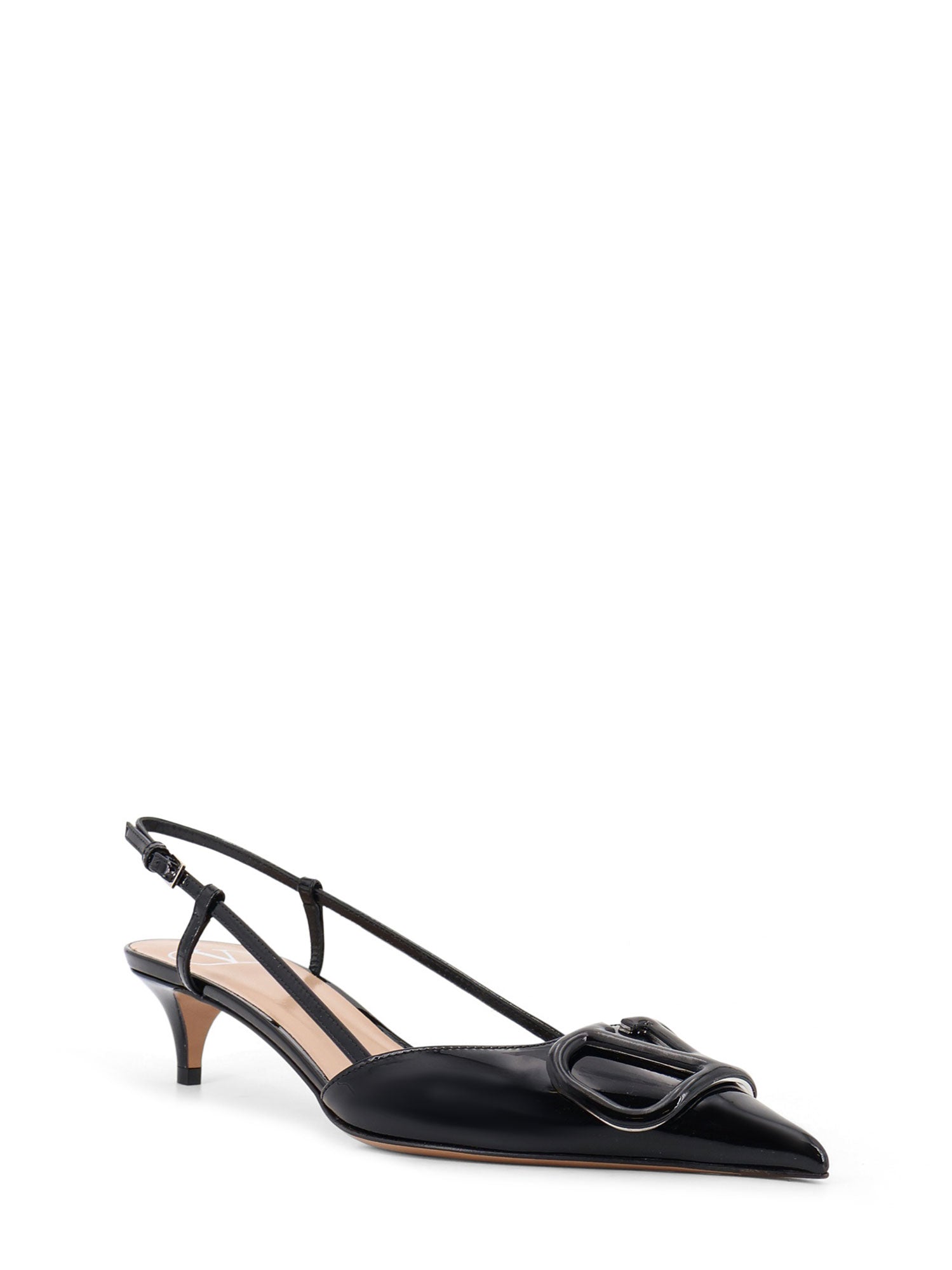 Valentino Garavani With Heel Black Pelle