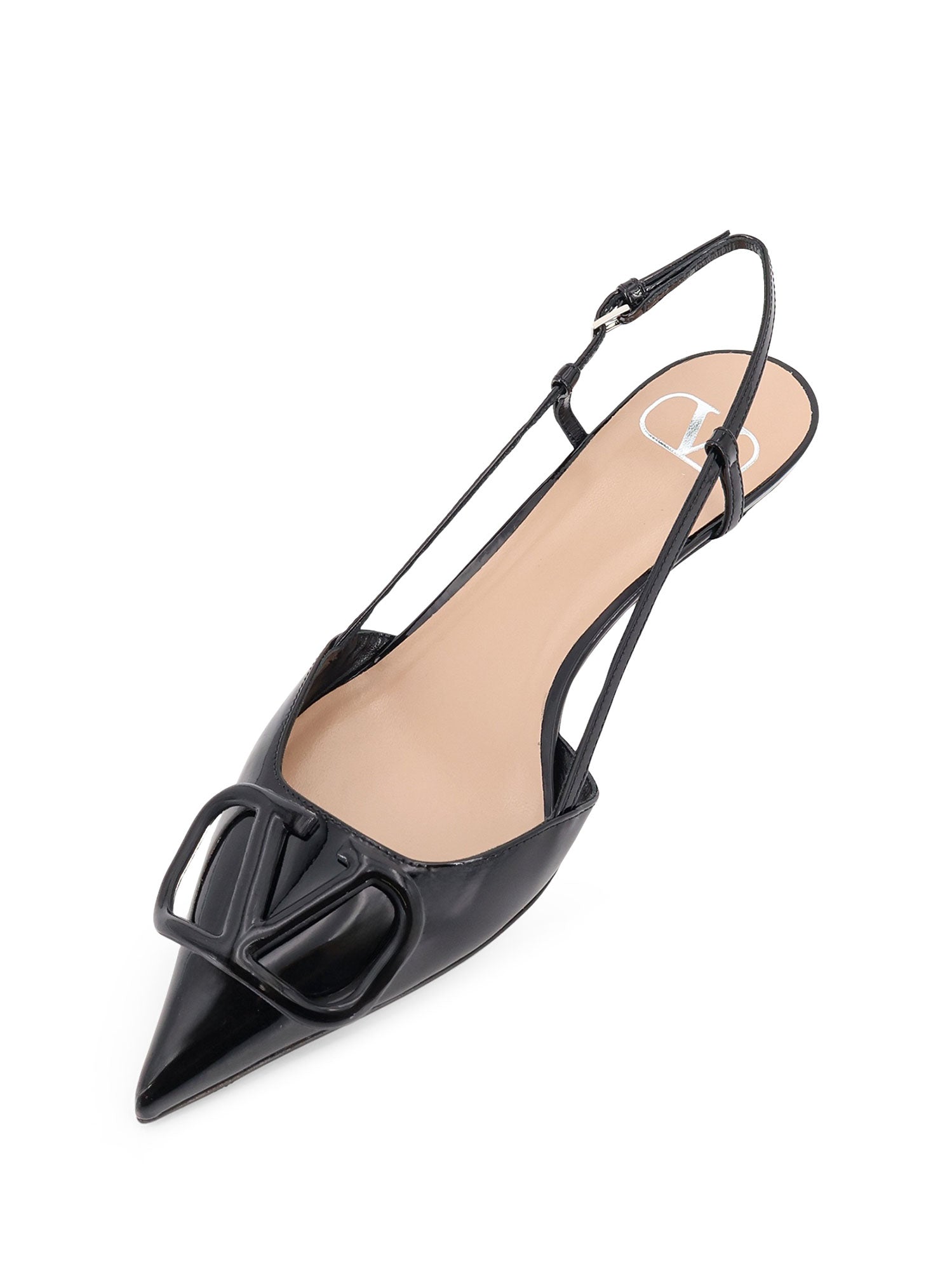 Valentino Garavani With Heel Black Pelle