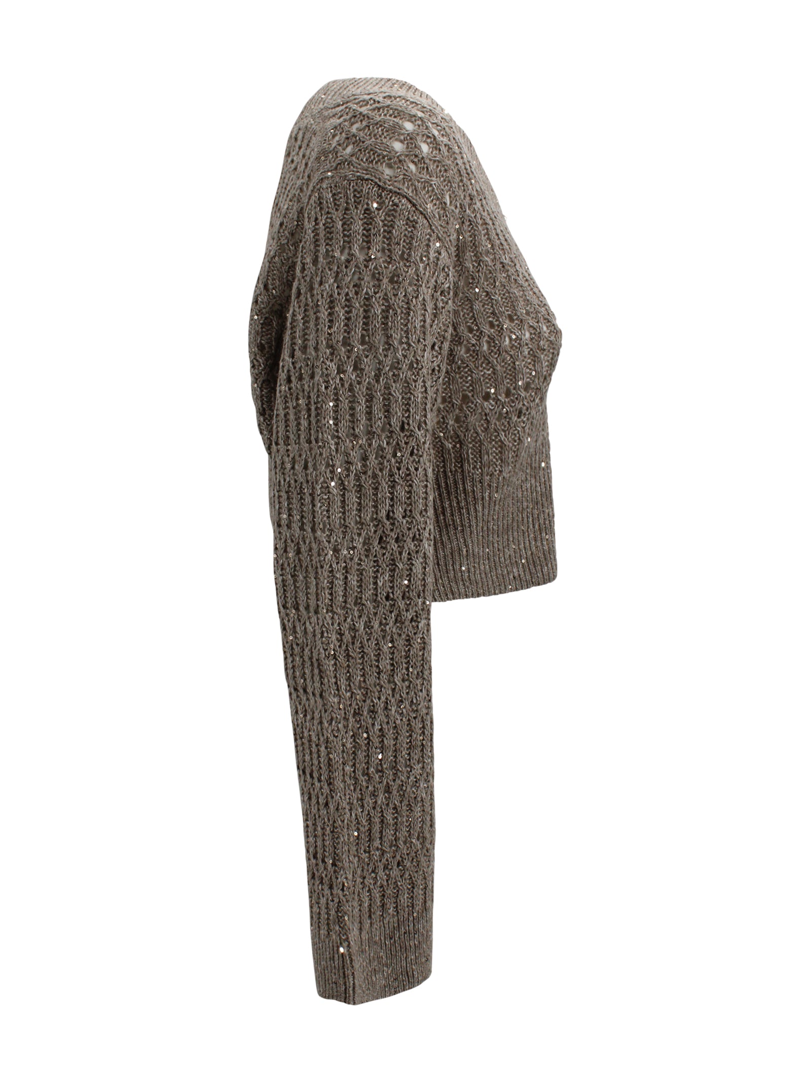 Brunello Cucinelli Sweaters Fango Cotton