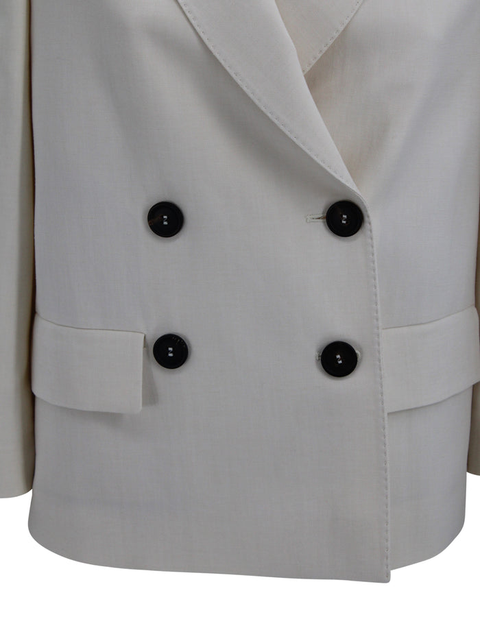 Brunello Cucinelli Jackets Cream Viscose