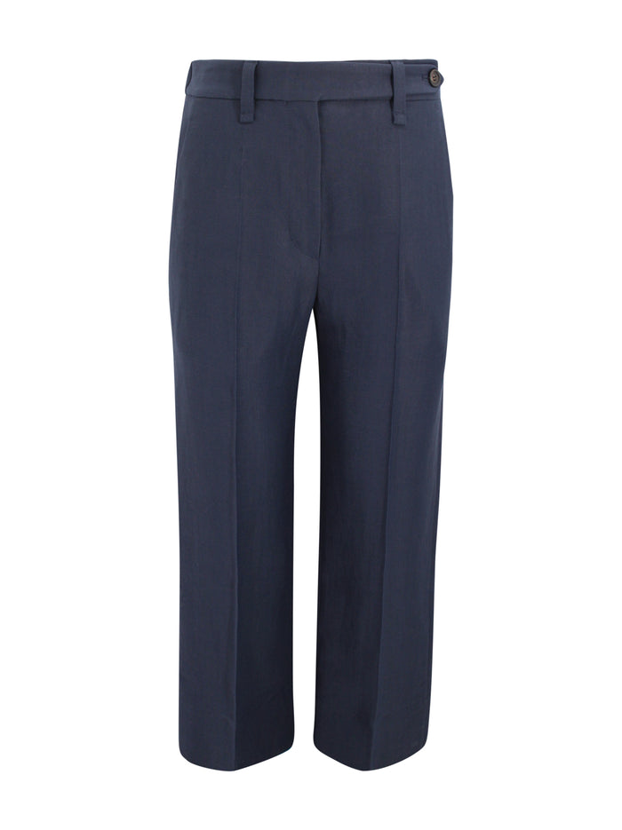 Brunello Cucinelli Trousers Abisso Cotton