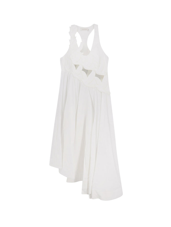 Zimmermann Dresses White Cotone