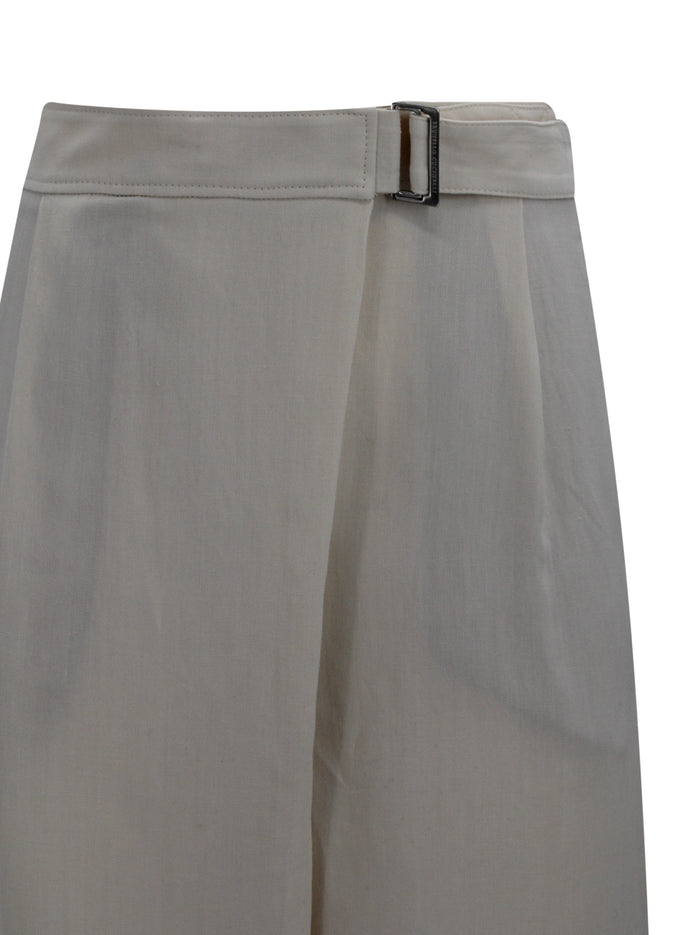 Brunello Cucinelli Trousers Cream Viscose