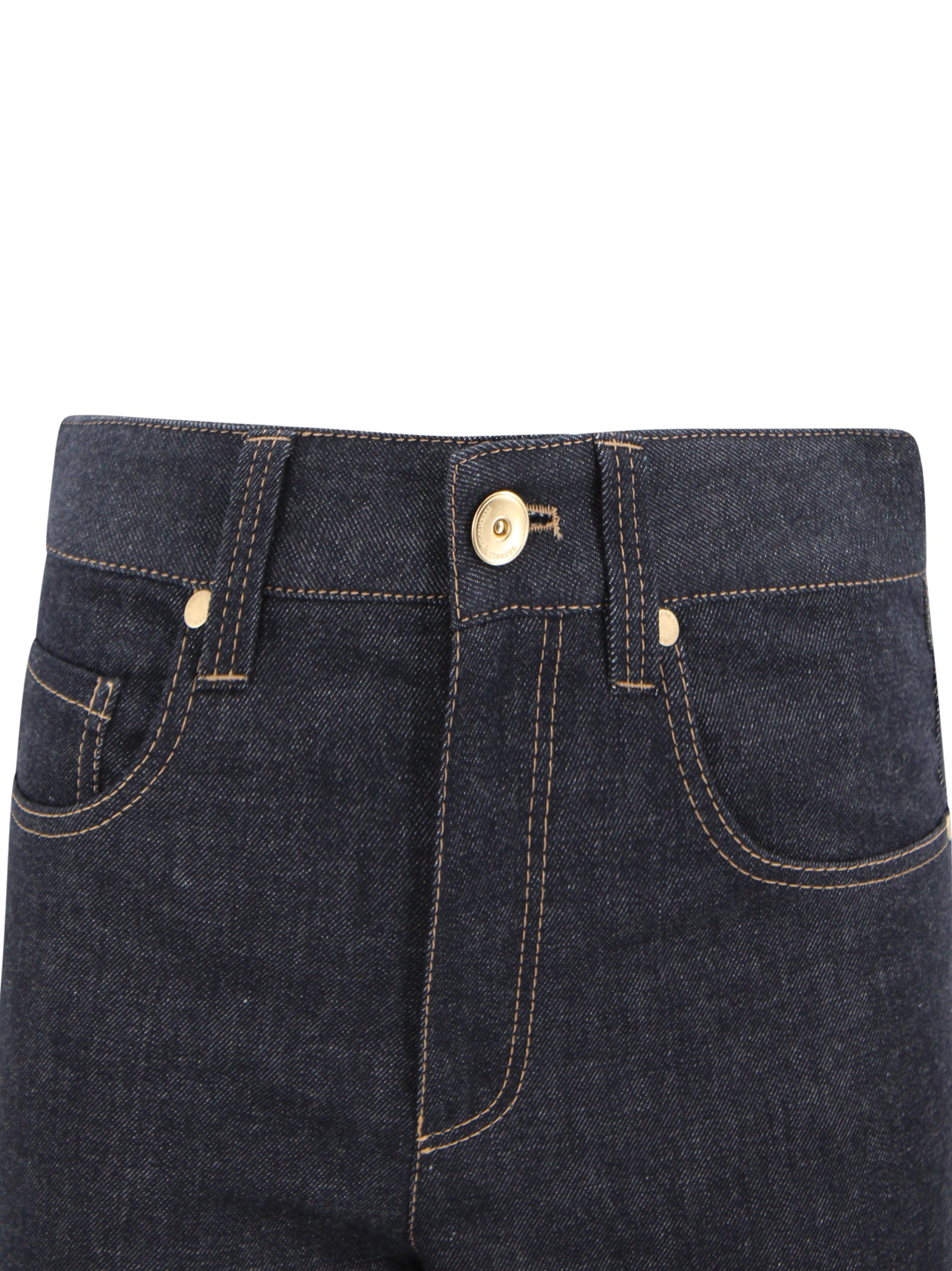 Brunello Cucinelli Trousers Blu Cotton