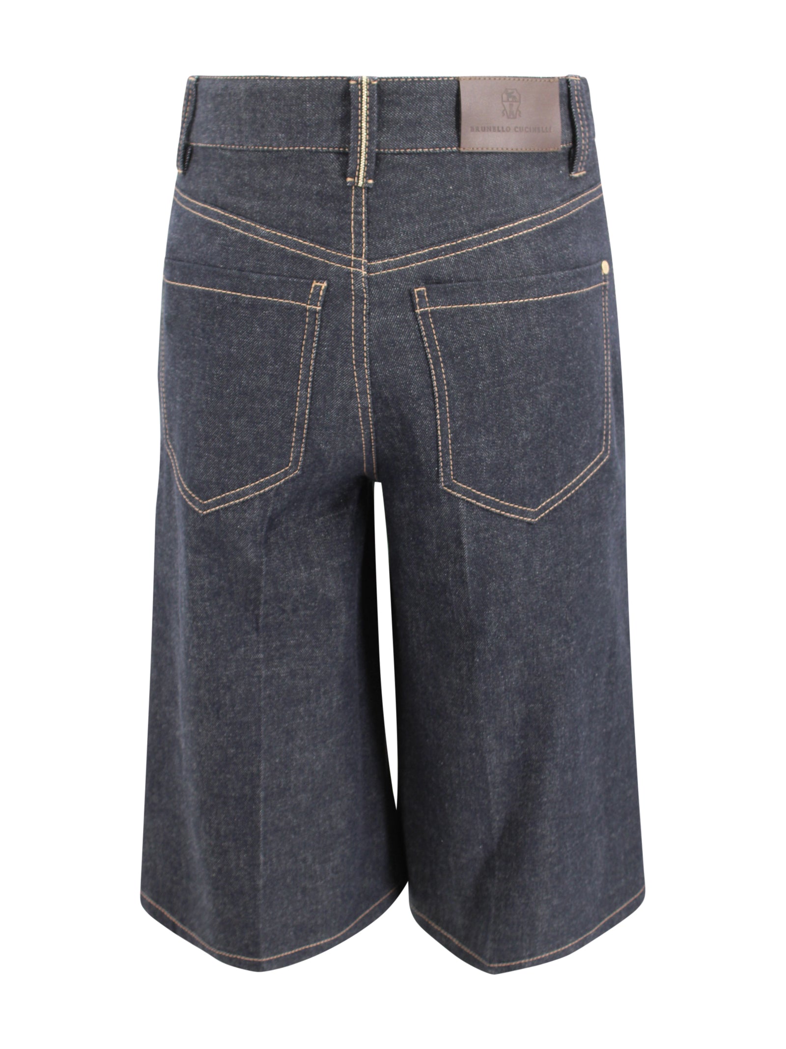 Brunello Cucinelli Trousers Blu Cotton