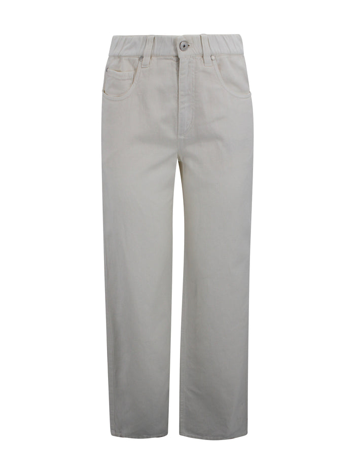 Brunello Cucinelli Trousers Panama Cotton