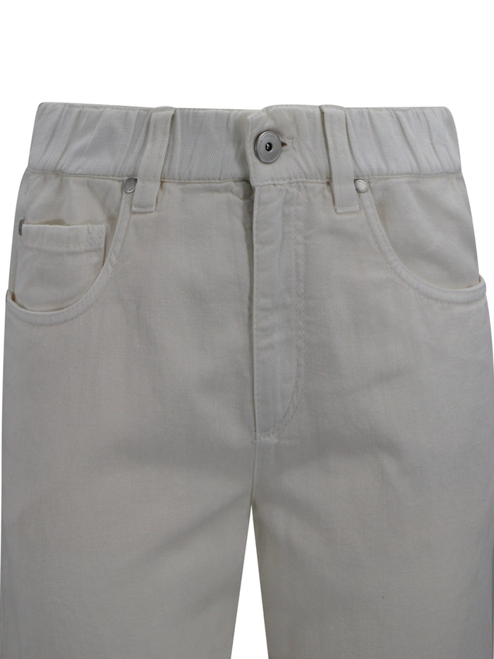 Brunello Cucinelli Trousers Panama Cotton