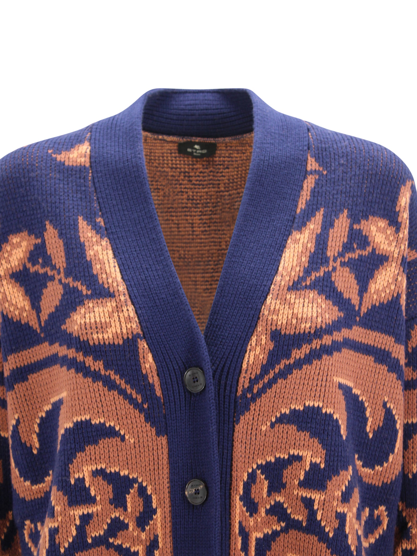 Etro Sweaters Marrone Wool