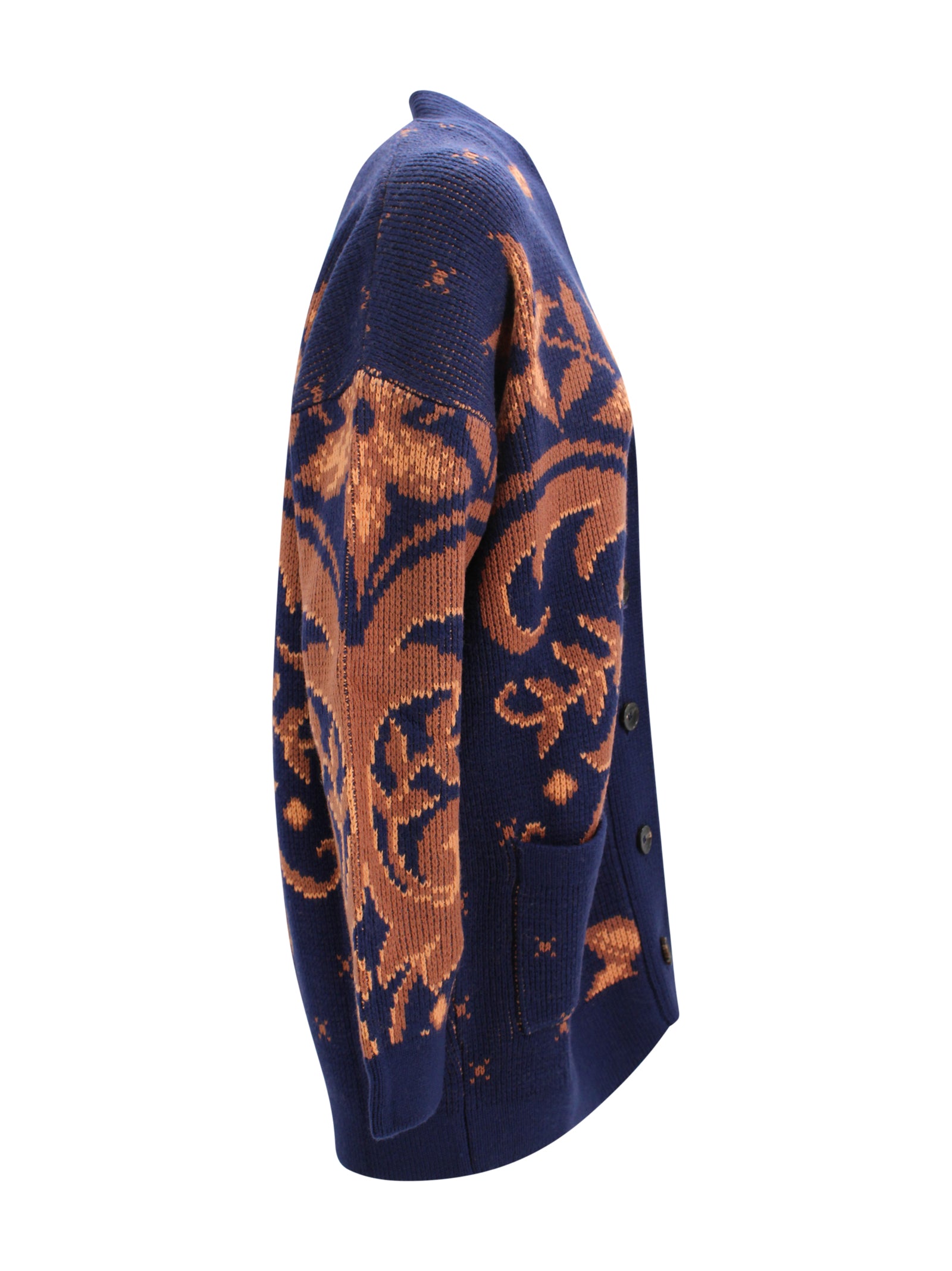 Etro Sweaters Marrone Wool