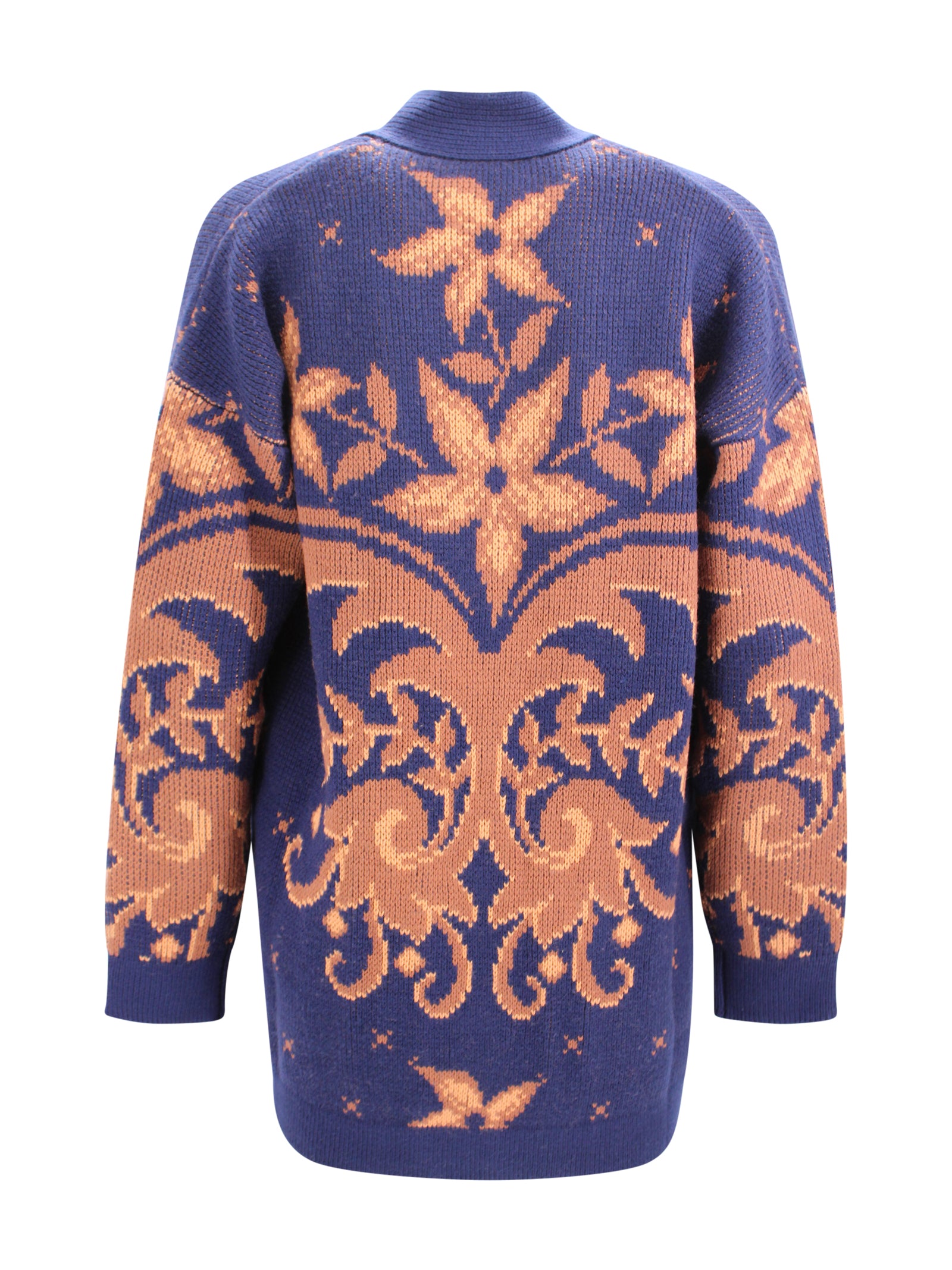 Etro Sweaters Marrone Wool