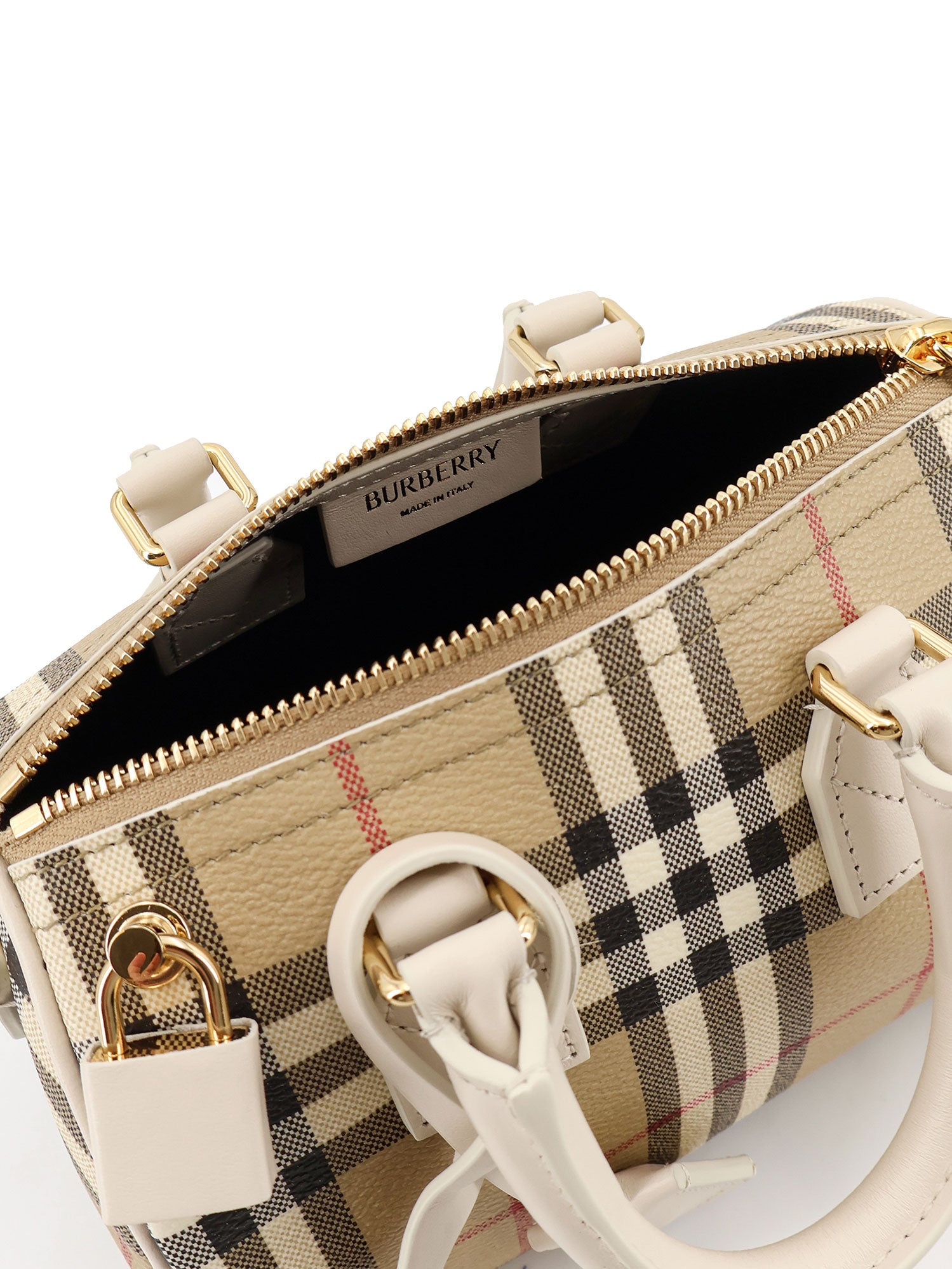Burberry Bags Vntgchksoap Tela Spalmata