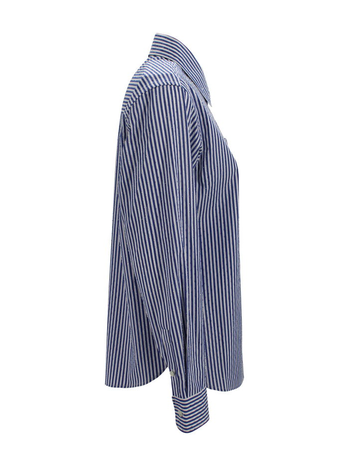 Parosh Shirts Blue Cotton