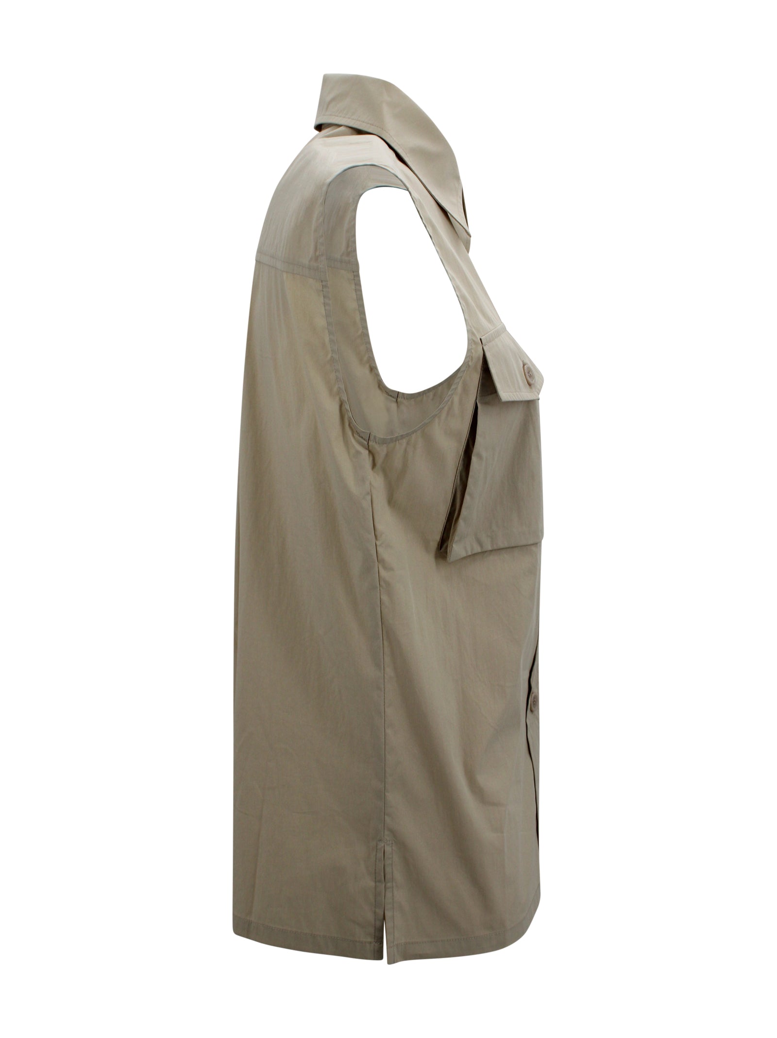 Parosh Shirts Beige Polyamide