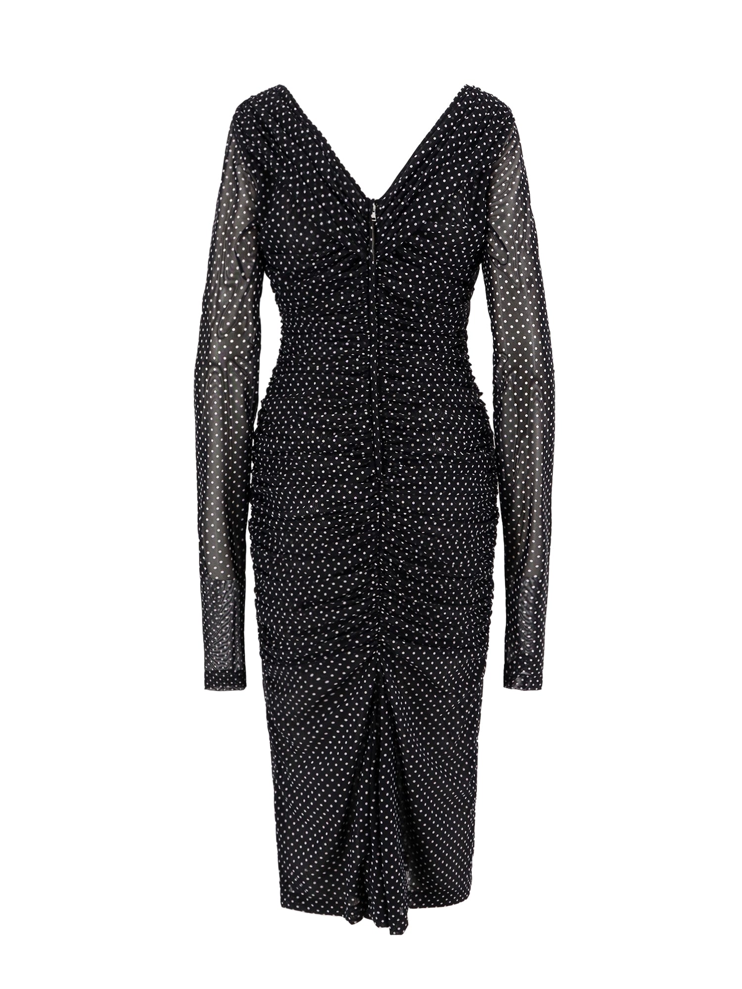 Dolce & Gabbana Dresses Black Poliammide Elastane