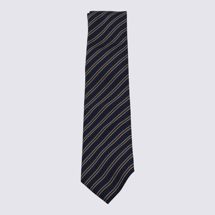 ZEGNA Ties Blue _se