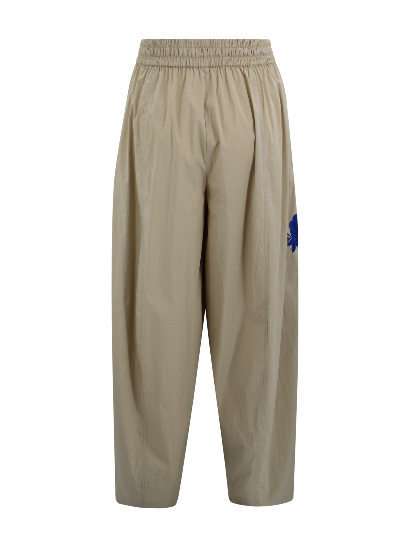 Parosh Trousers Beige Cotton