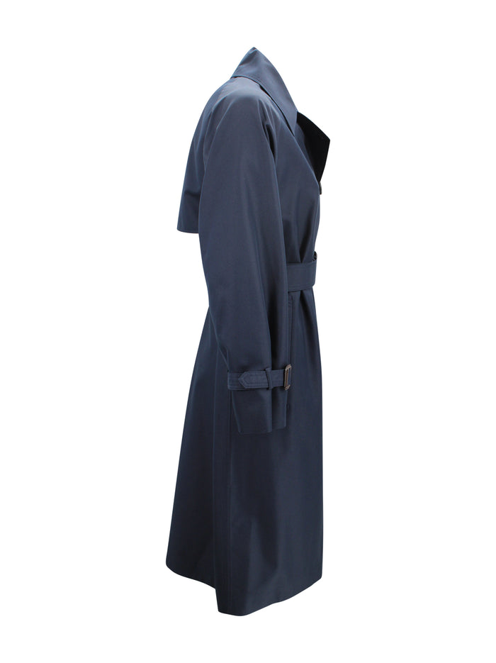 Max Mara Weekend Coats Blue Cotton