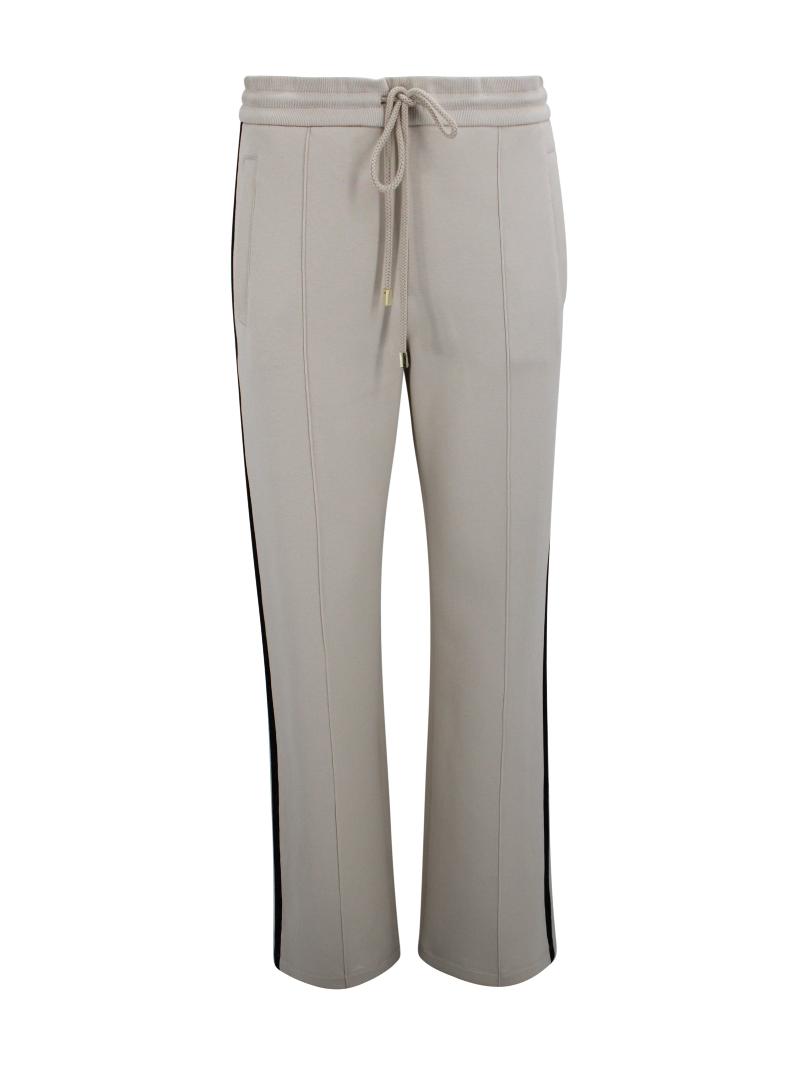 S Max Mara Trousers Ecru Cotton