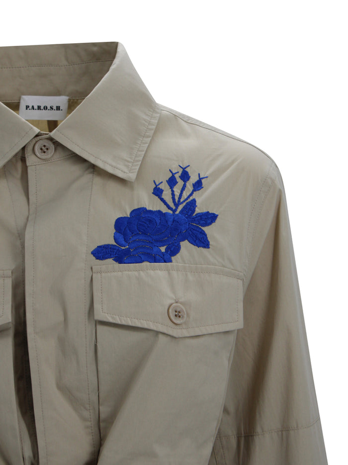 Parosh Jackets Beige Polyamide