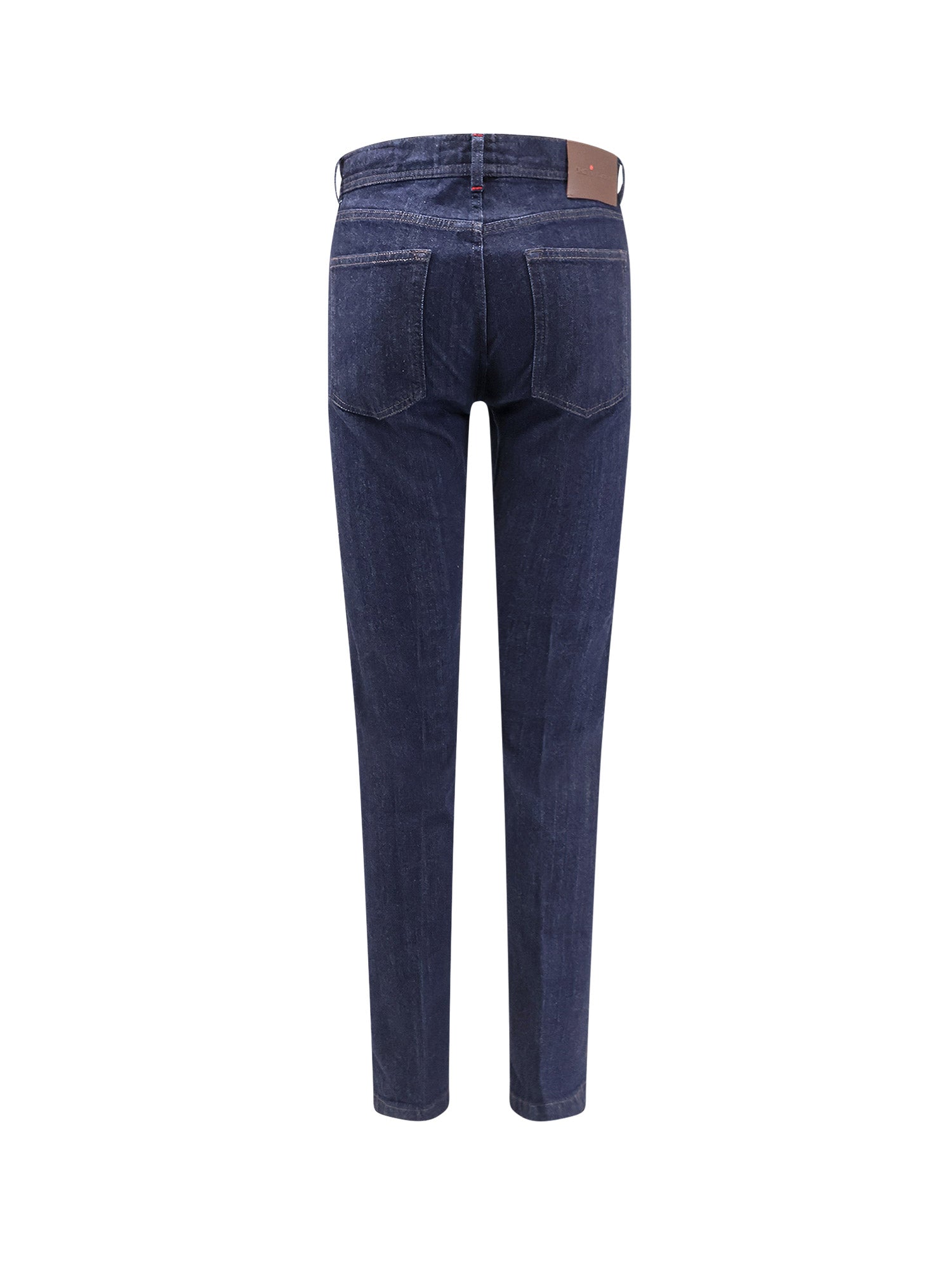 Kiton Ciro Paone Jeans Mmarrone Cotone