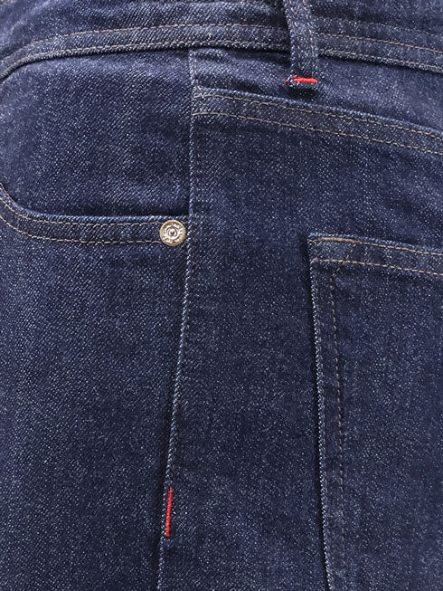 Kiton Ciro Paone Jeans Mmarrone Cotone