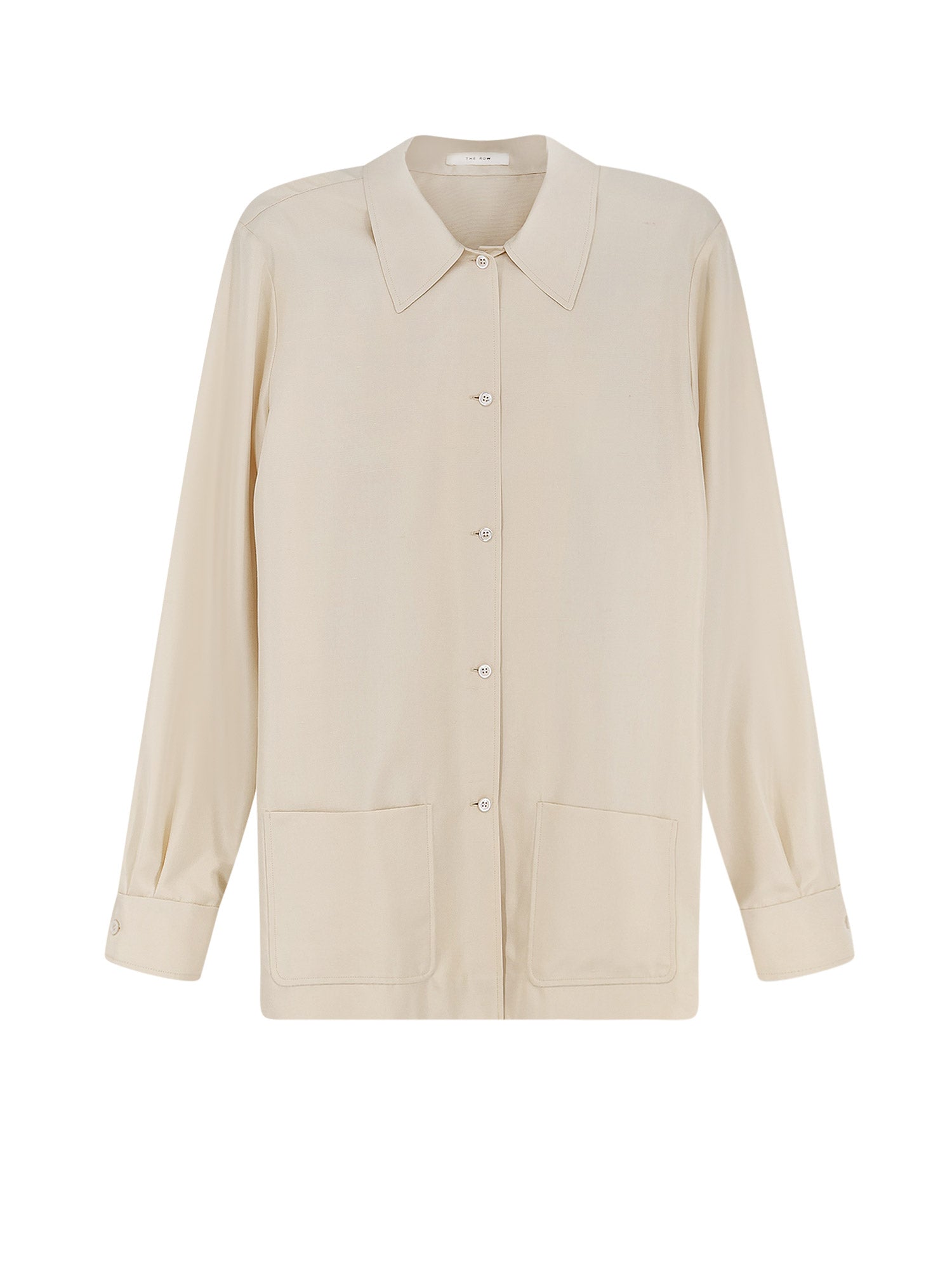The Row Shirts Vanilla Seta