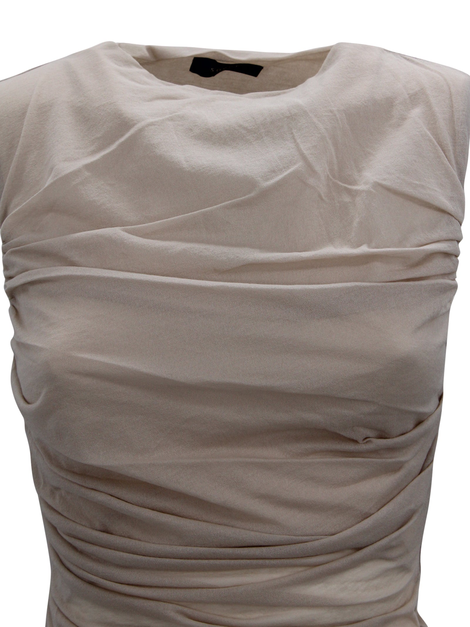 SOEUR T-shirts and Polos Beige Cotton