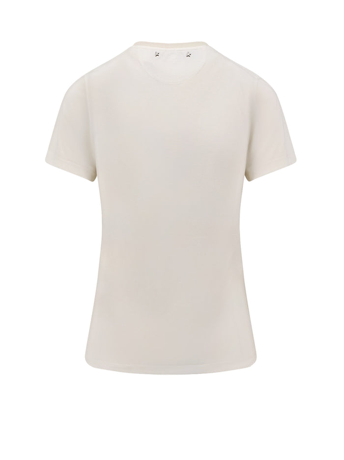 Golden Goose T-Shirts And Polos Artic Wolf Rib: Spandex