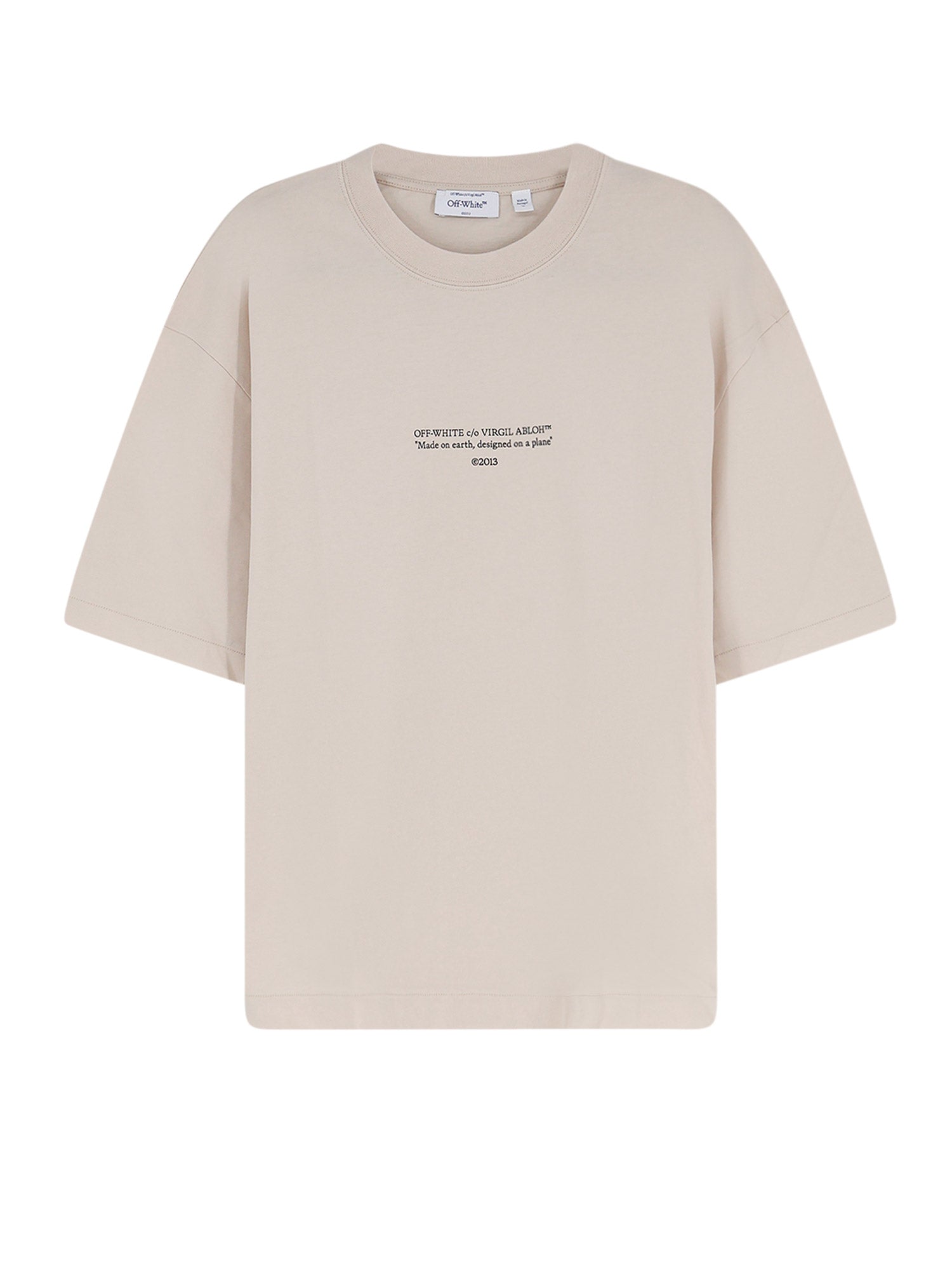 Off White T-Shirts And Polos Cotone